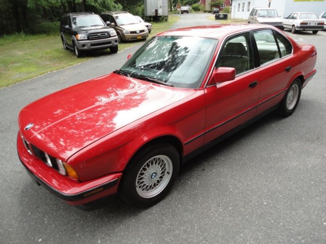 1990 bmw 535i 5-spd manual ~ 1 owner ~ $35 000 in service receipts ~ all options