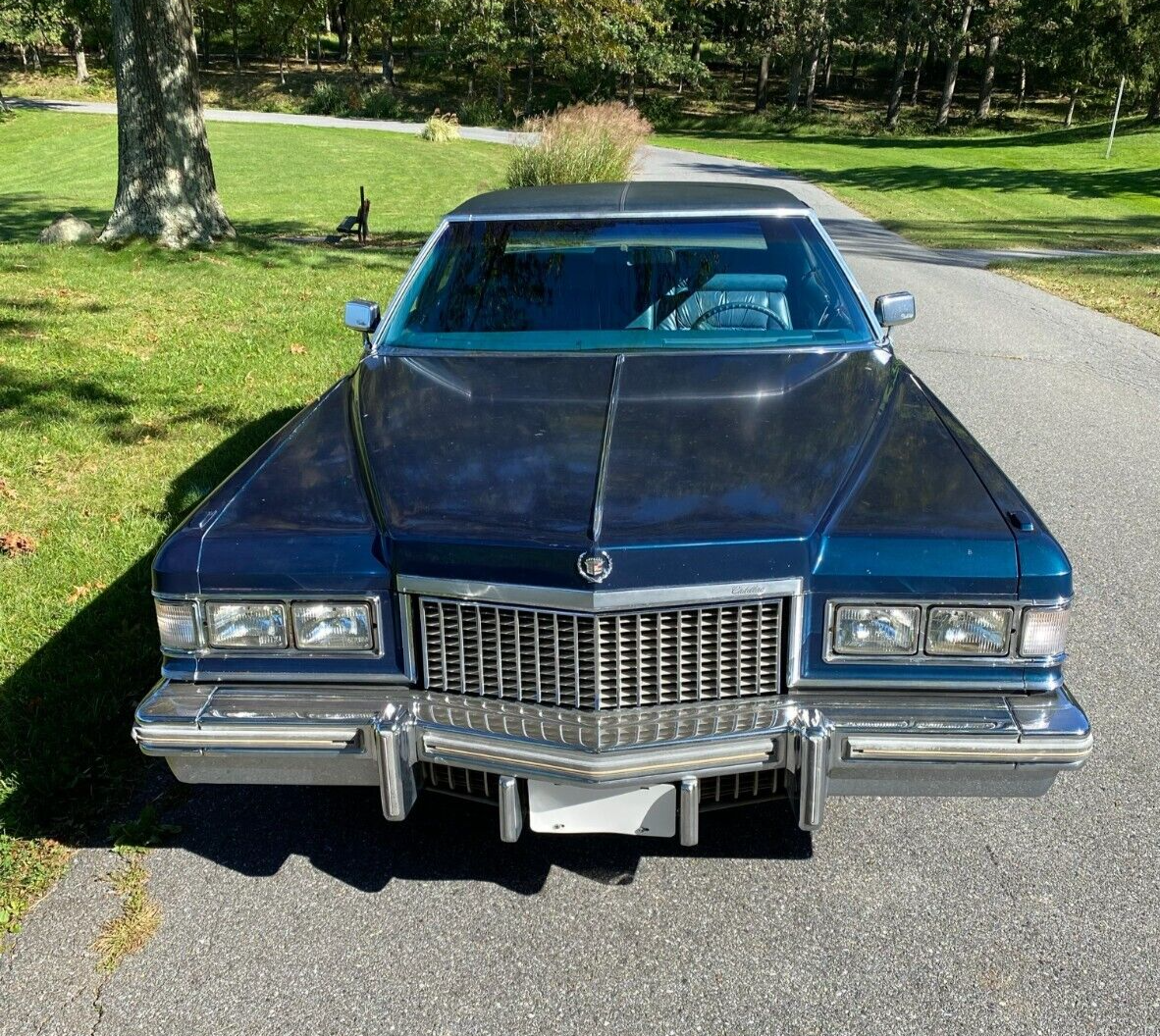 1975 cadillac fleetwood barn find factory air bag car!!! 1 of 500!