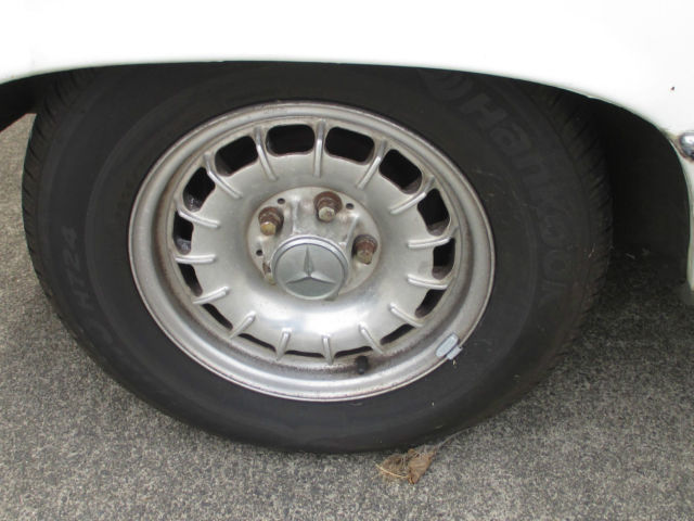1978 mercedes 450 sl convertible. runs good but not restorable due to rust