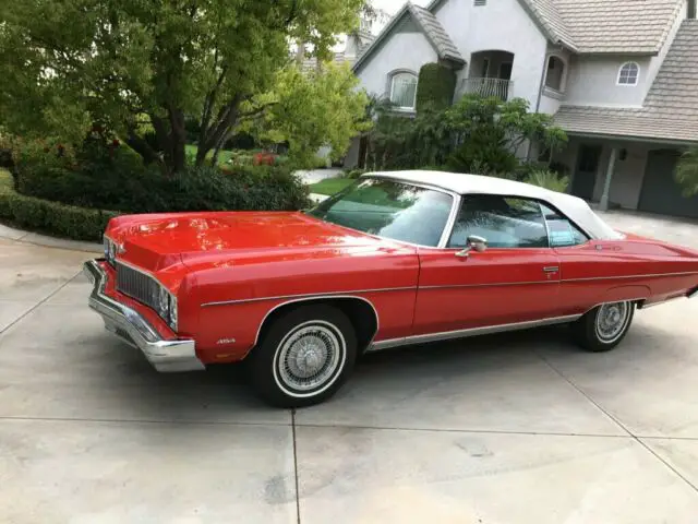 1973 caprice convertible 454 engine