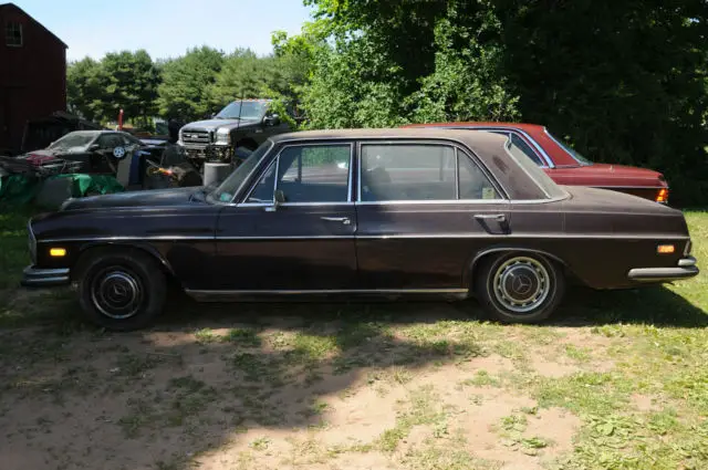 1970 280 sel mercedes benz barn find original owner 81,455 original miles 4 dr