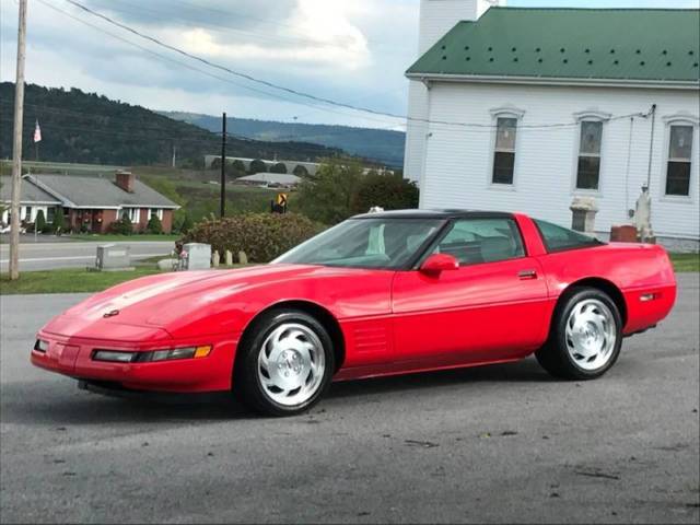 1993 corvette coupe *25korigmiles*allorigdocs*loaded*1familyowned*6spd*rare-z07*