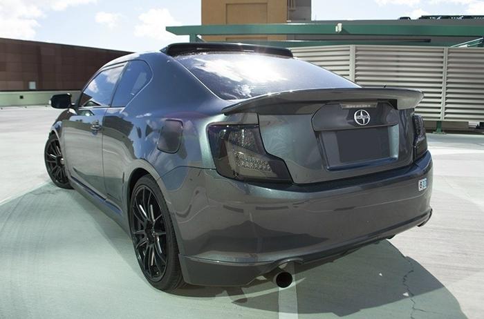 2011 scion tc coupe 36k miles - extras! carbon fiber galore for sale in honolulu, hawaii