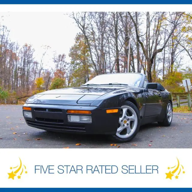 1990 porsche 944 s2 convertible 5sp manual low 68k mi serviced!