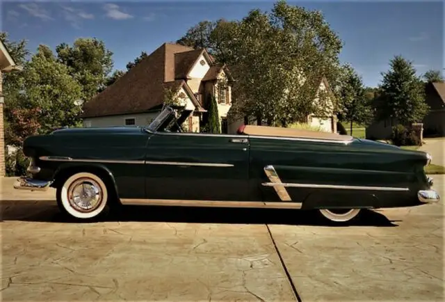 1953 ford customline chop top cruiser<>fiberglass top<>fiberglass tonneau cover