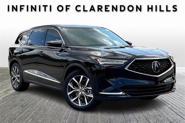 2022 acura mdx technology