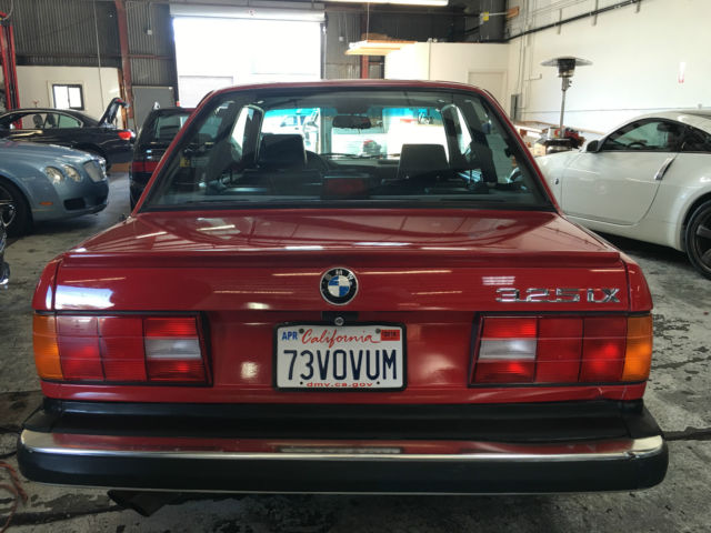 1988 bmw 325ix base coupe 2-door 2.5l garage kept non smoking car. 2nd owner