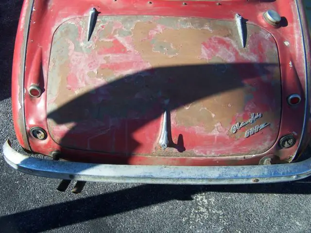 1962 austin healey 3000 mkii bt7 tri carb
