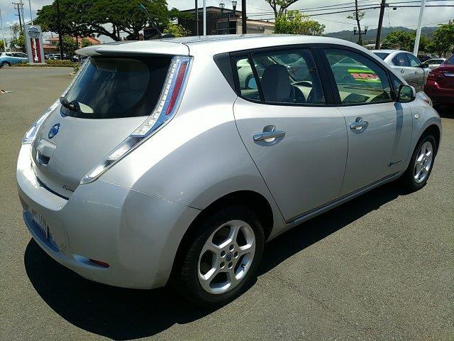 2011 nissan leaf sl sl 4dr hatchback for sale in honolulu, hawaii