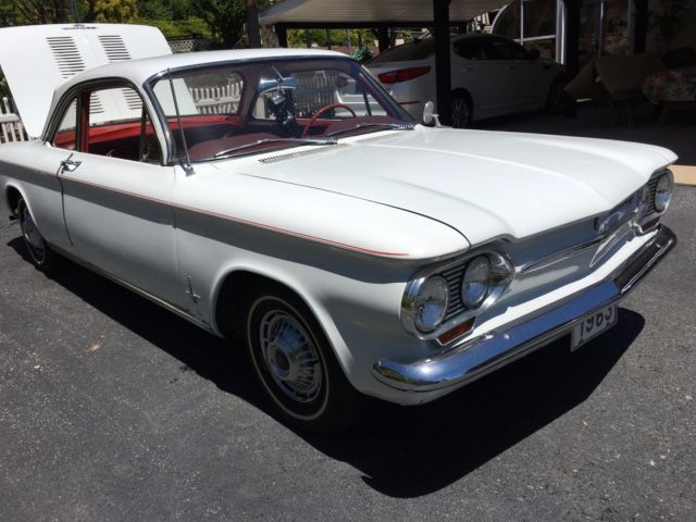 all original, clean, solid, running 1963 corvair monza coup