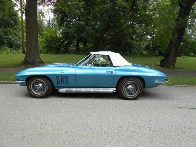 1965 chevrolet corvette 72380 miles blue 0 4 speed manual