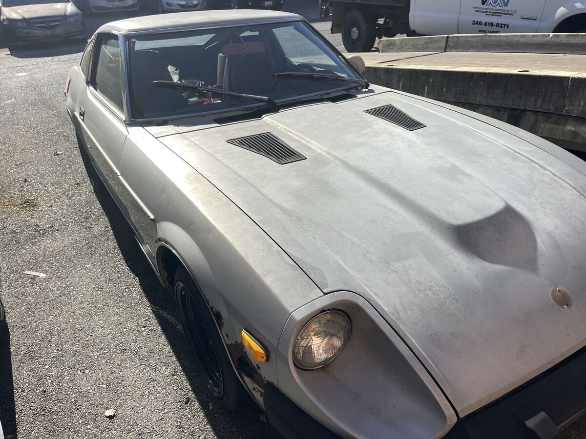 1981 nissan 280zx coupe grey