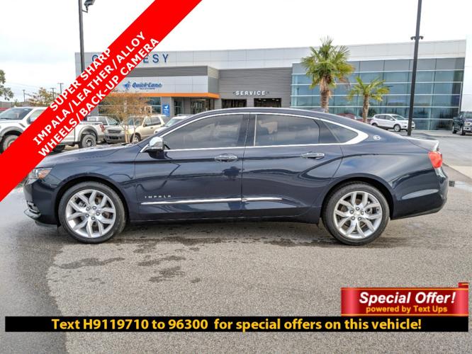 used 2017 chevrolet impala premier w/ 2lz hattiesburg, ms 39402 for sale in hattiesburg, mississippi