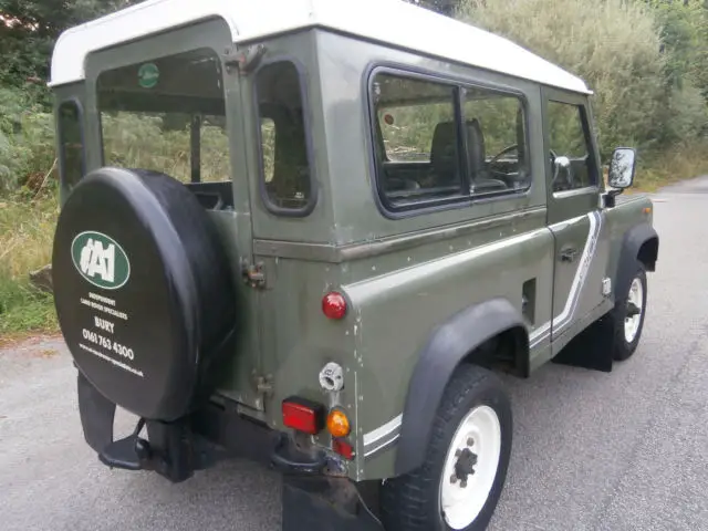 1991 land rover defender 90 2 owners green car