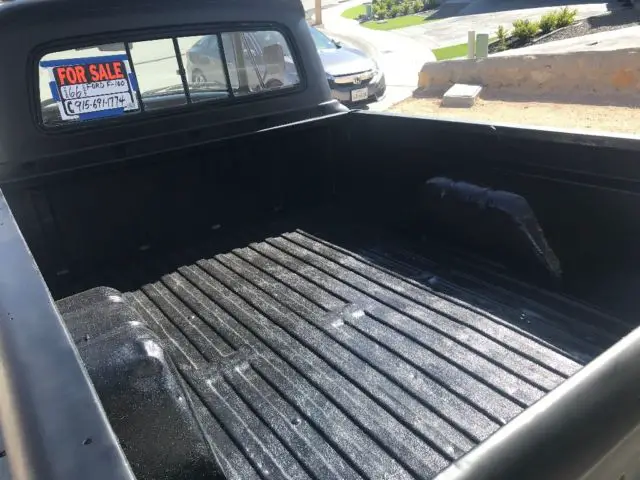1966 ford f100 shortbed / flat black / hot rod truck /352 v8 c6 automatic