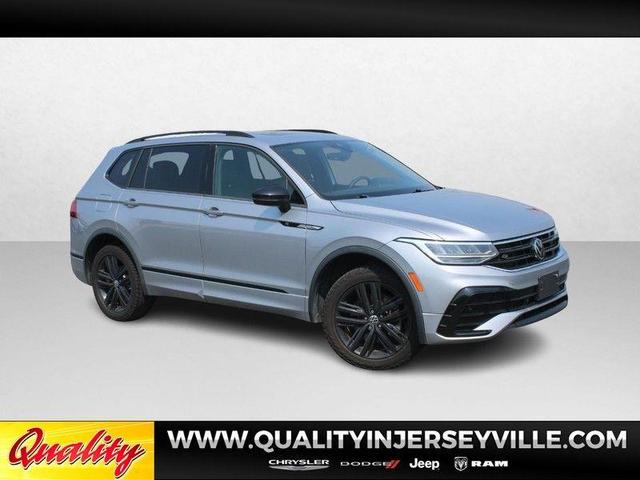 2022 volkswagen tiguan 2.0t se r-line black
