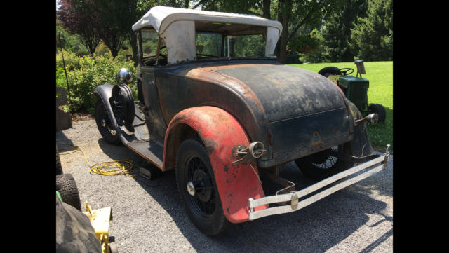 1931 ford model a deluxe roadster no reserve