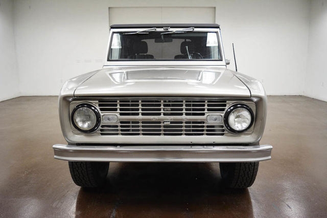 1966 ford bronco 13817 miles silver 170 inline 6 cylinder 3 speed manual
