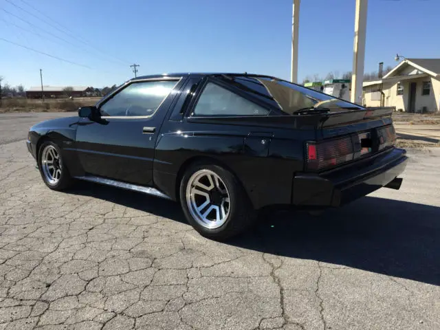 1988 chrysler conquest tsi hatchback 2-door 2.6l only 86k miles! black starion
