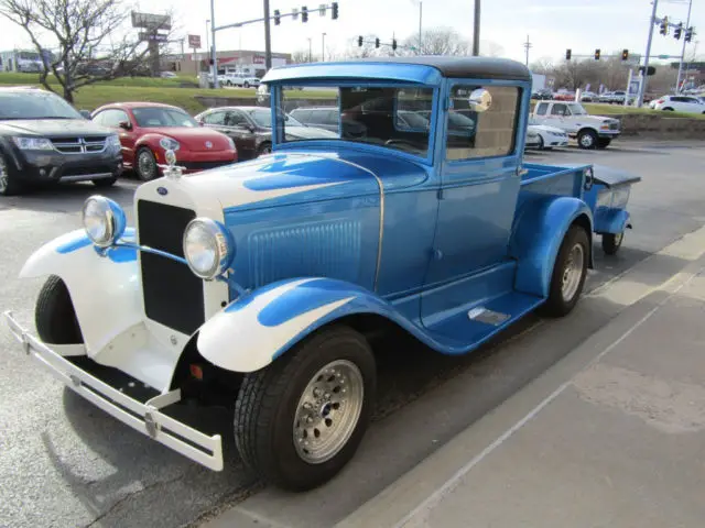 1930 ford model a truck custom hot rod 302ci v8 automatic custom trailer!