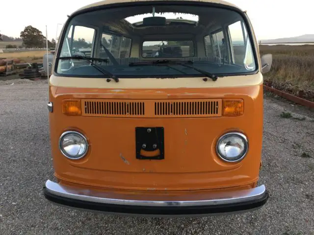 1978 volkswagen bus very clean original 2.0fi walk thru california driver