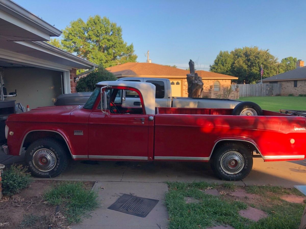 v8 1969 dodge d100 original paint factory ac survivor adventurer