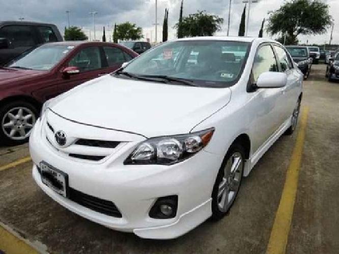 2013 toyota corolla sport sunroof bluetooth cruise control one owner in spring, tx