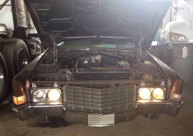 vintage 1969 cadillac coupe deville