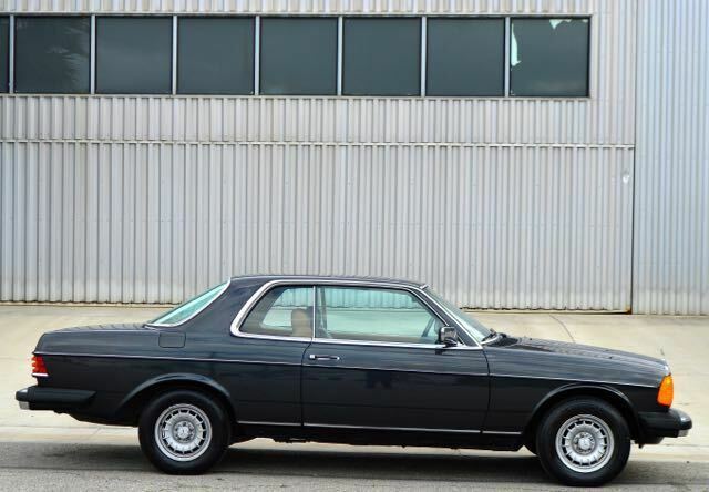 1985 mercedes 300cd turbo diesel 2 door coupe only 118k miles w. records
