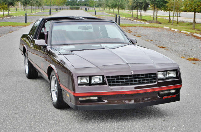 very rare super clean 1987 chevrolet monte carlo ss aero coupe with t-tops sweet