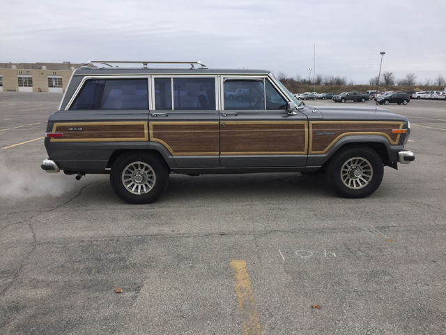 1988 jeep grand wagoneer base 4dr 4wd suv 97,777 miles grey/woody suv 5.9l v8 na
