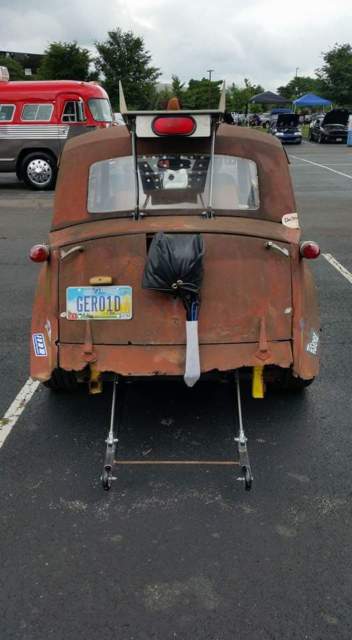 1949 triumph mayflower ratrod blown bbc funny car prostreet