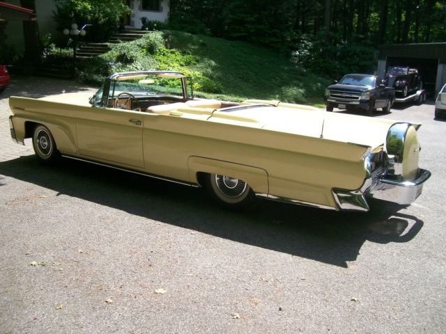 1958 lincoln continental convertible california restoration