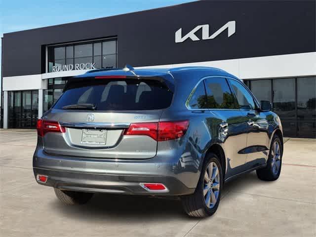 2015 acura mdx 3.5l advance pkg w/entertainment pkg