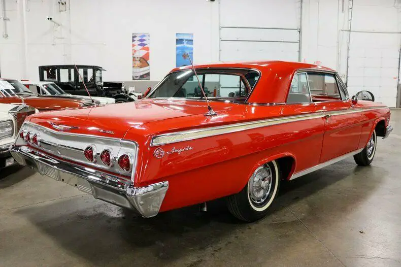 1962 chevrolet impala ss 3146 miles red 409 v8 4-speed automatic