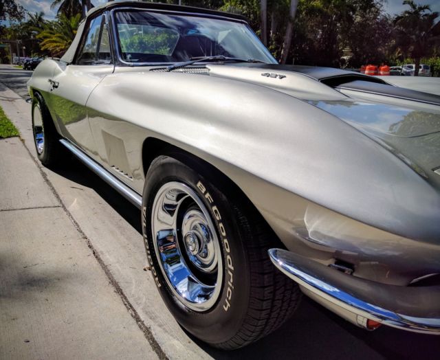 corvette 1966 silver 427