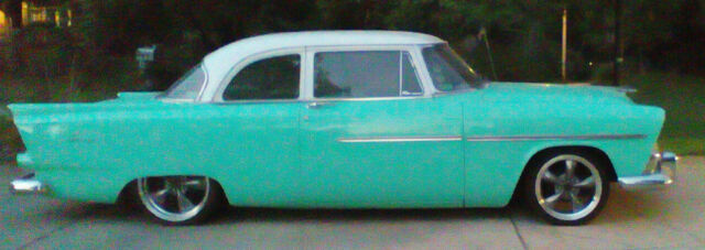 1956 plymouth savoy, 440cc, 727 transmission, hot rod, drag racer, beautiful!