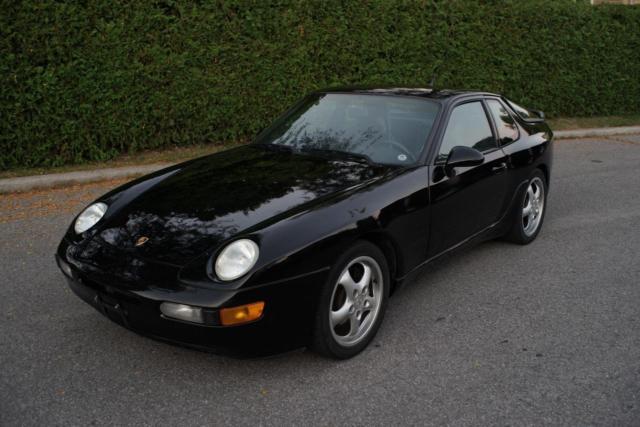 1994 porsche 968 black on black 6 speed manual
