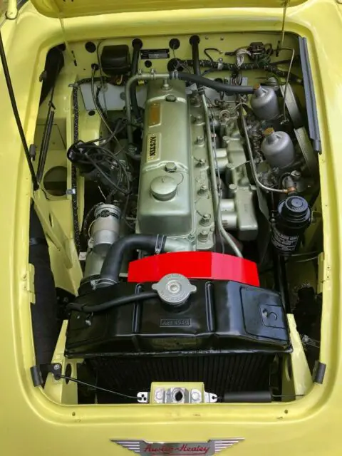 1958 austin healey 100-6 bn6 concours gold