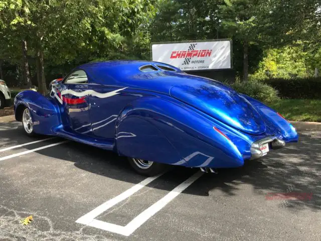 1939 lincoln zephyr 978 miles blue automatic