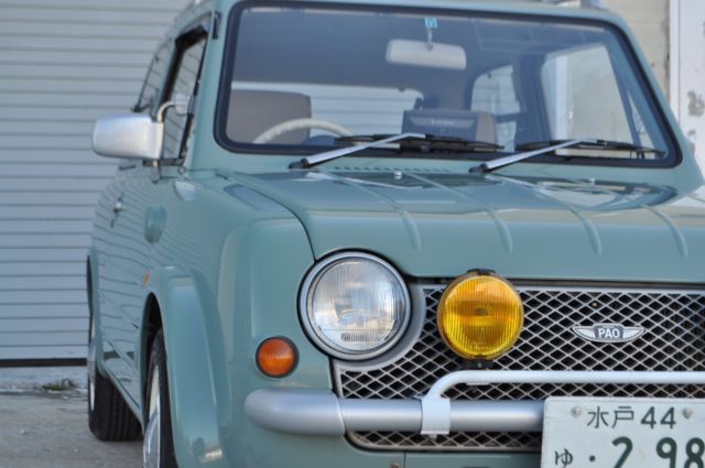 extremely clean nissan pao - rust free - immaculate