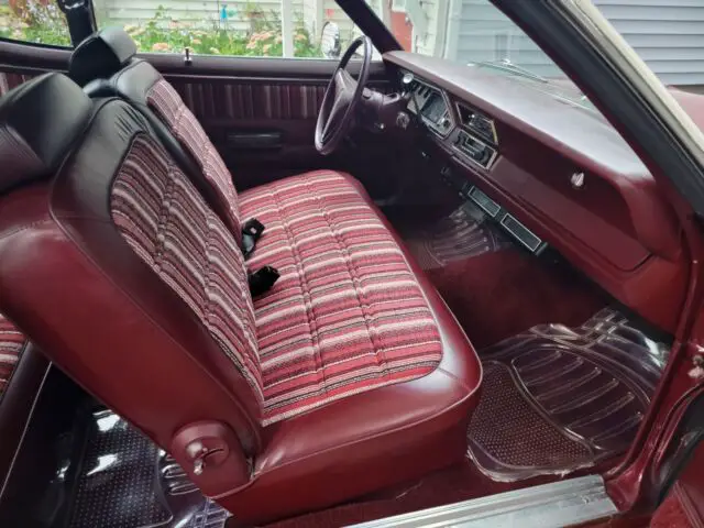 plymouth duster 1975 plymouth duster silver edition stock slant 6 classic red