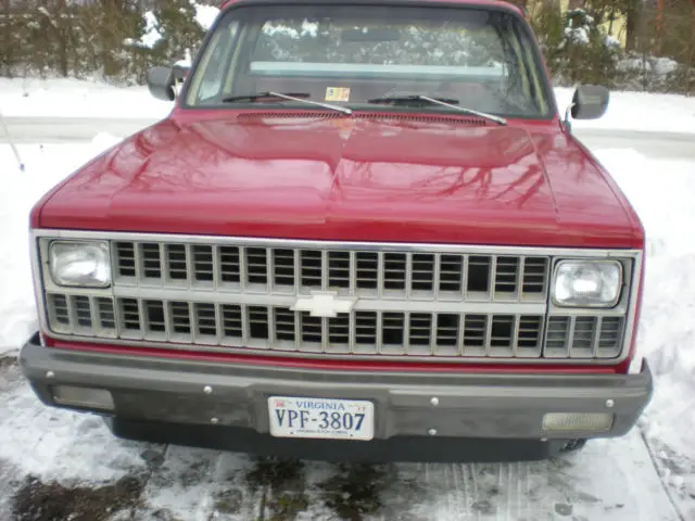 1981 chevrolet c 10 pick up truck 2 wheel drive original 100,314 miles