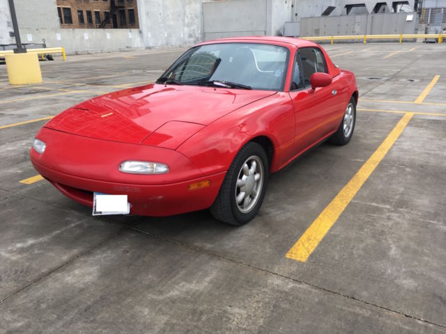 1990 mazda miata w/ hardtop! (low mileage)