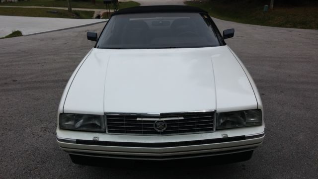 1991 cadillac allante cabrioler leather alloy wheels cd 91k miles. no reserve!!!
