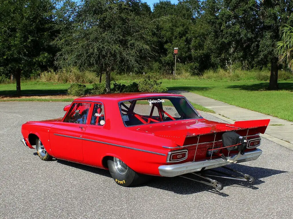 1964 plymouth belvedere drag car 572 keith black v-8 block