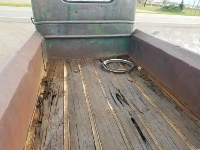 1946 chevy short box pickup truck 1/2 ton model patina rat rod