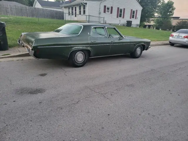 1972 oldsmobile delta 88 sedan green rwd automatic royale