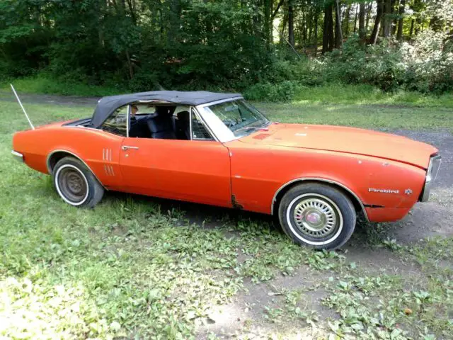 1967 pontiac firebird convertible loaded with options