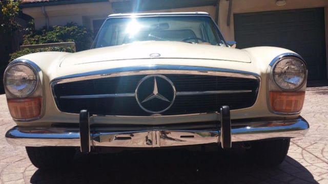 1970 mercedes benz 280sl roadster rust free 2 owner california car call today